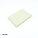 Felpa Blanca de Lana (13mm) - 3" x 4" (LA13)