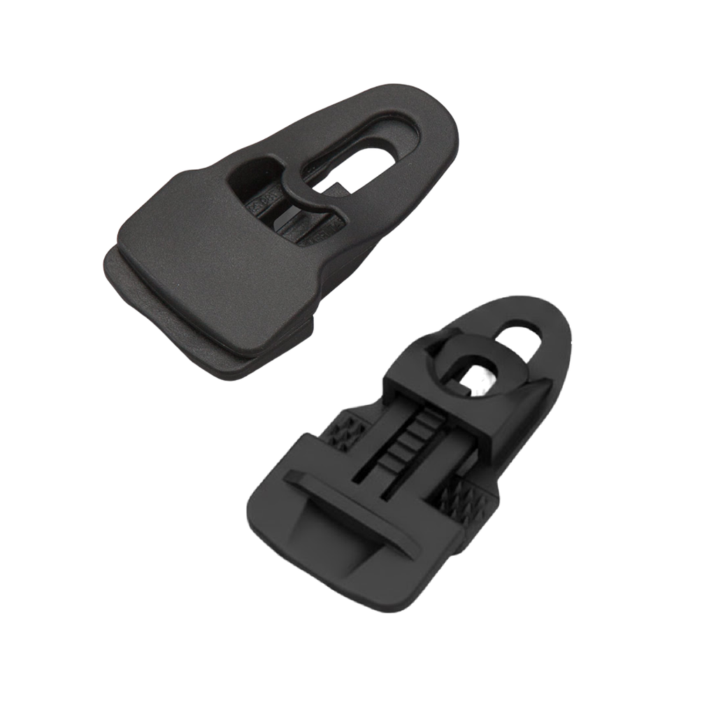 Clip Plastico Negro Extra Fuerte para Banner - 10/paq. (Max. 5mm & 75kg)