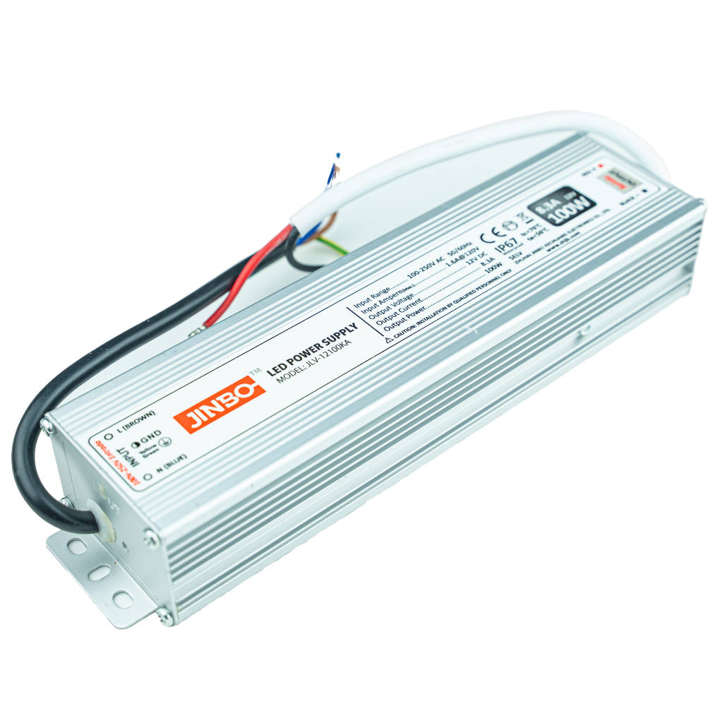 FUENTE POWER SUPPLY 100W IP67 110V/250V EXTERIOR