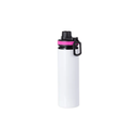 Botella Sublimacion Aluminio Blanca con Tapa Rosa - 28oz/850mL