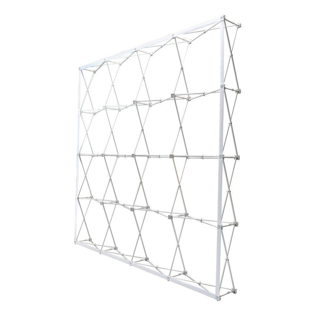 Exhibidor Pop Up - 3 x 3 - 89.58" x 89.58" (225 x 225cm)
