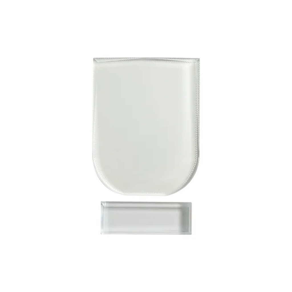 Placa de Reconocimiento Cristal (Forma U) Sublimacion (C-10)