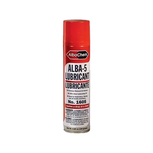 [1605] Alba-5 Lube Spray 6.84 Onz.