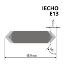 Cuchilla E13 PE XPE 7mm (Tangencial tool)Iecho