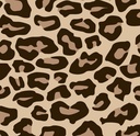 HOJA 12''X12'' VINIL TEXTIL SISER LEOPARD T. PATTERN
