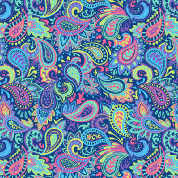 HOJA 12''X12'' VINIL TEXTIL SISER PAISLEY P. PATTERN