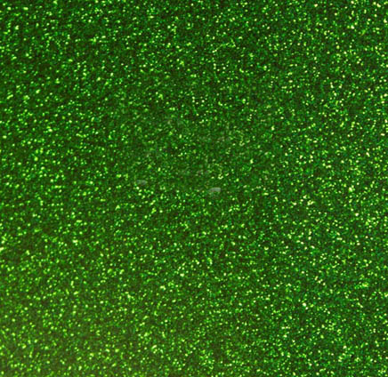 [GL20P5464-H] HOJA 19.75''X12'' VINIL TEXTIL SISER GLITTER GRASS GREEN