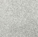 HOJA 19.75''X12'' VINIL TEXTIL SISER GLITTER SILVER