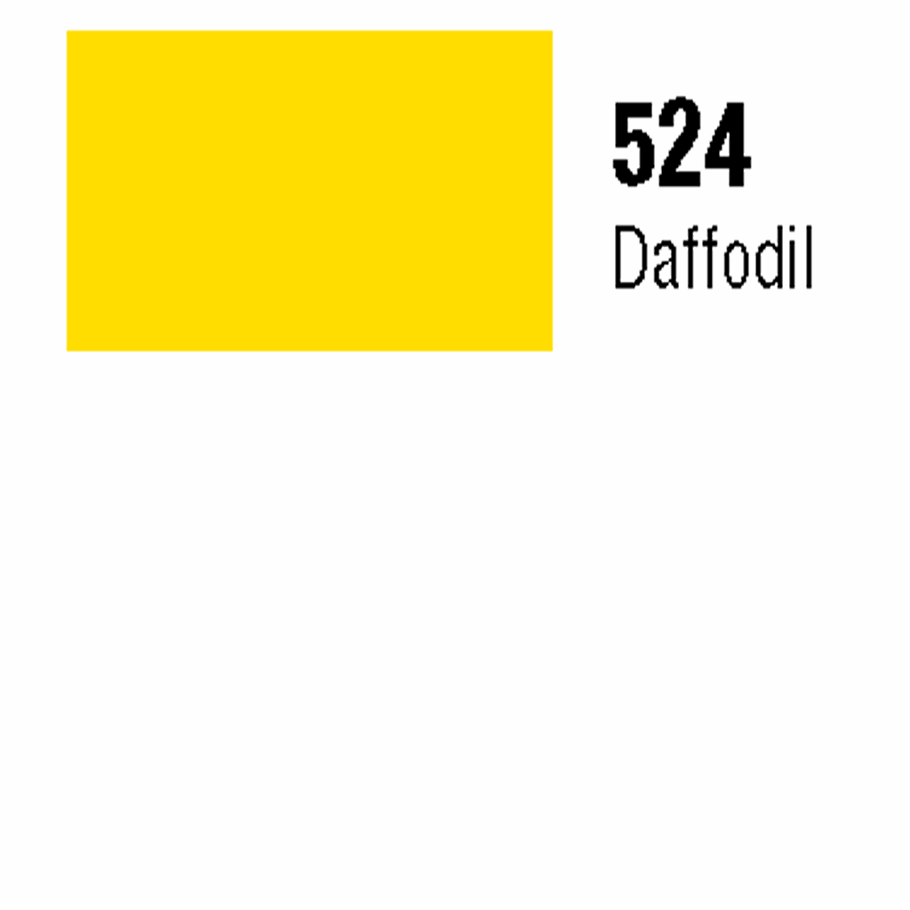 [RGF524-H] HOJAS 524-12'' VINIL DE CORTE AMARILLO DAFFODIL GEN.FORM.