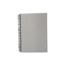 LIBRETA SUBLIMABLES EN LA PORTADA CON AROS 5.8''x8.25'' (80 pag)