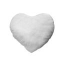 RELLENO DE COJINES  EN FORMA DE CORAZON PARA SUBLIMACION 41*39CM BLANCO