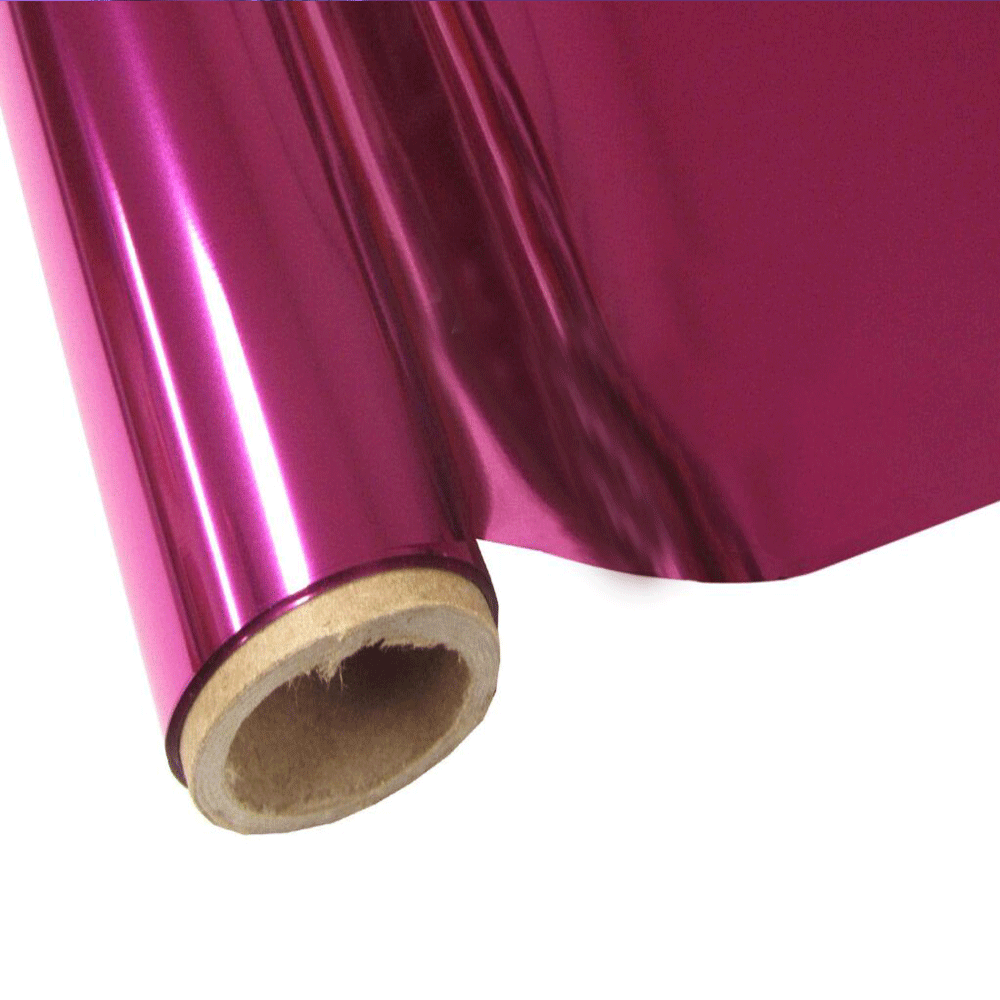 ROLLOS FOIL TEXTIL ROSADO 12.5''X50  Pies
