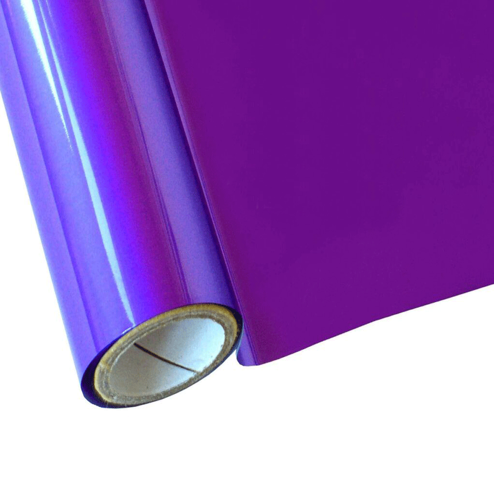 ROLLOS FOIL TEXTIL VIOLETA 12.5''X50  Pies