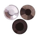 Diamantes Decorativos Variados (Transparante, Metalico y Negro)