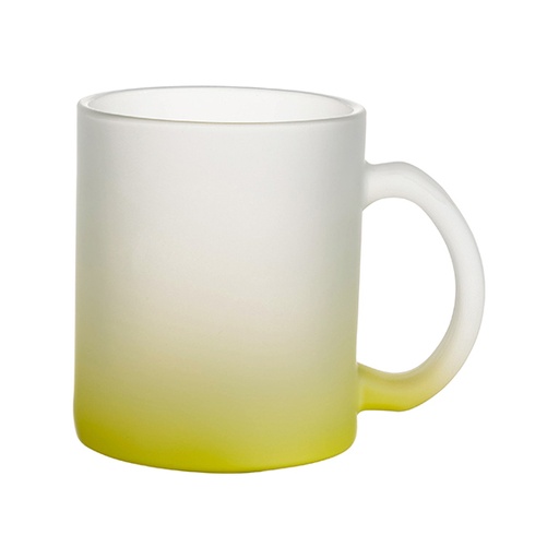 [B1G-01FLMY] Taza Frosted Lima Degradado 11Onz. Sublimable (C-36)