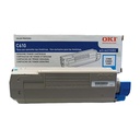 Toner Cyan  Impresora OKI Serie C610