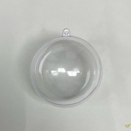 [PB10] Adorno Plastico Transparente - Esfera 10cm