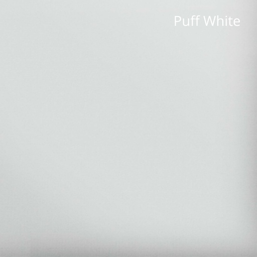 [PUFF125001-H] Hojas Textil Siser PUFF White - 12'' x 12&quot;  
